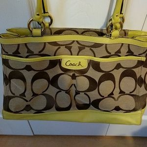 Yellow Coach Purse